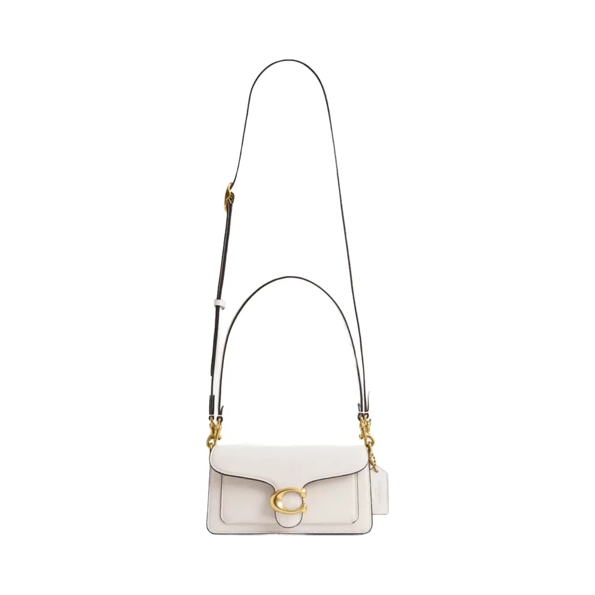 Coach Tabby Shoulder Bag 20 in Brass Chalk - HypeFly India View 5