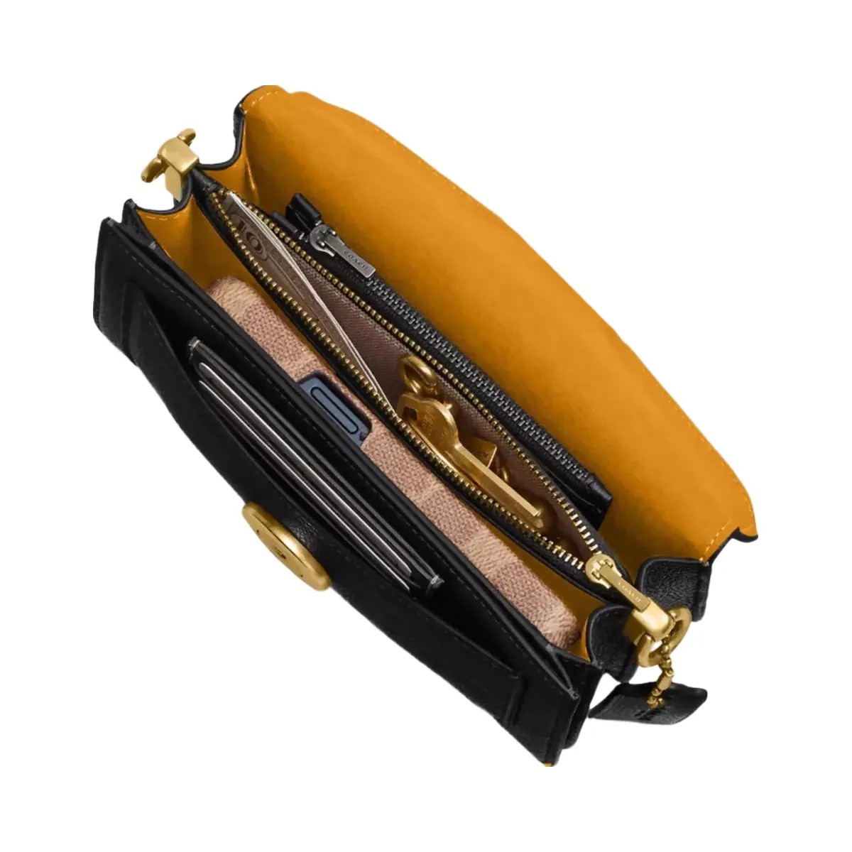 Coach Tabby Shoulder Bag 20 in Brass Maple - HypeFly India View 4