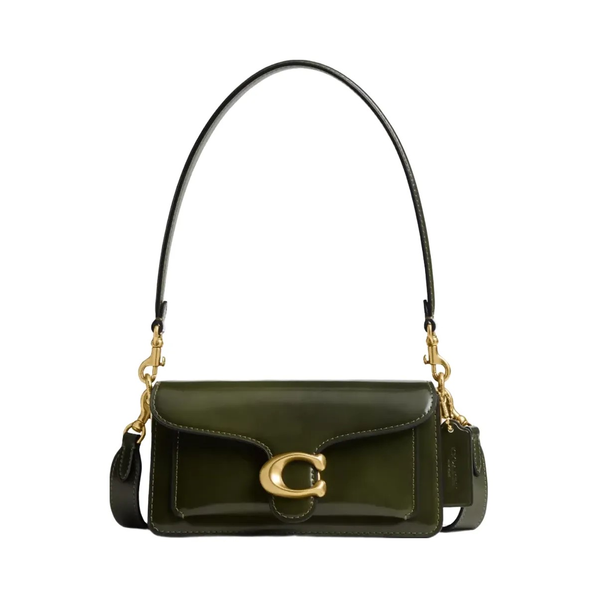 Coach Tabby Shoulder Bag 20 in Brass Olive - HypeFly India View 1
