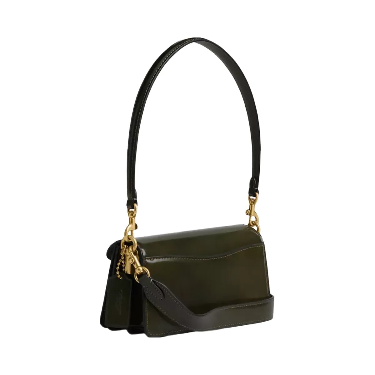 Coach Tabby Shoulder Bag 20 in Brass Olive - HypeFly India View 2