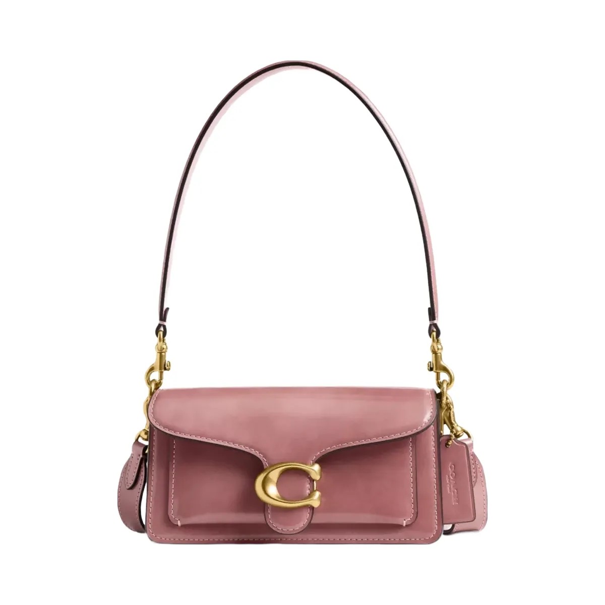 Coach Tabby Shoulder Bag 20 in Brass Peony - HypeFly India View 1