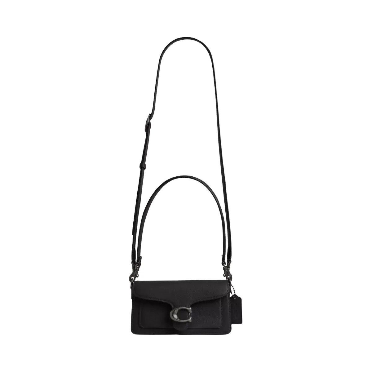 Coach Tabby Shoulder Bag 20 in Pewter Black - HypeFly India View 5