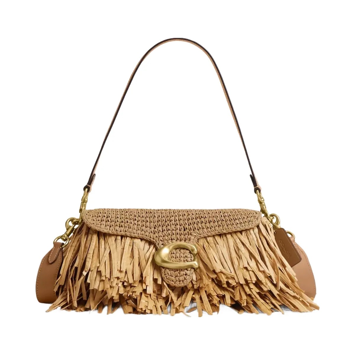 Coach Tabby Shoulder Bag 26 in Brass Natural - HypeFly India View 1