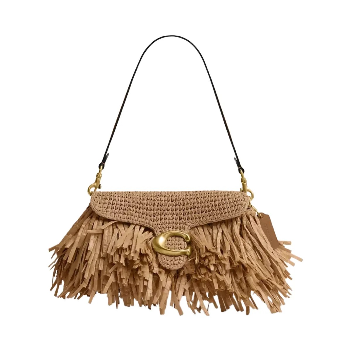 Coach Tabby Shoulder Bag 26 in Brass Natural - HypeFly India View 2