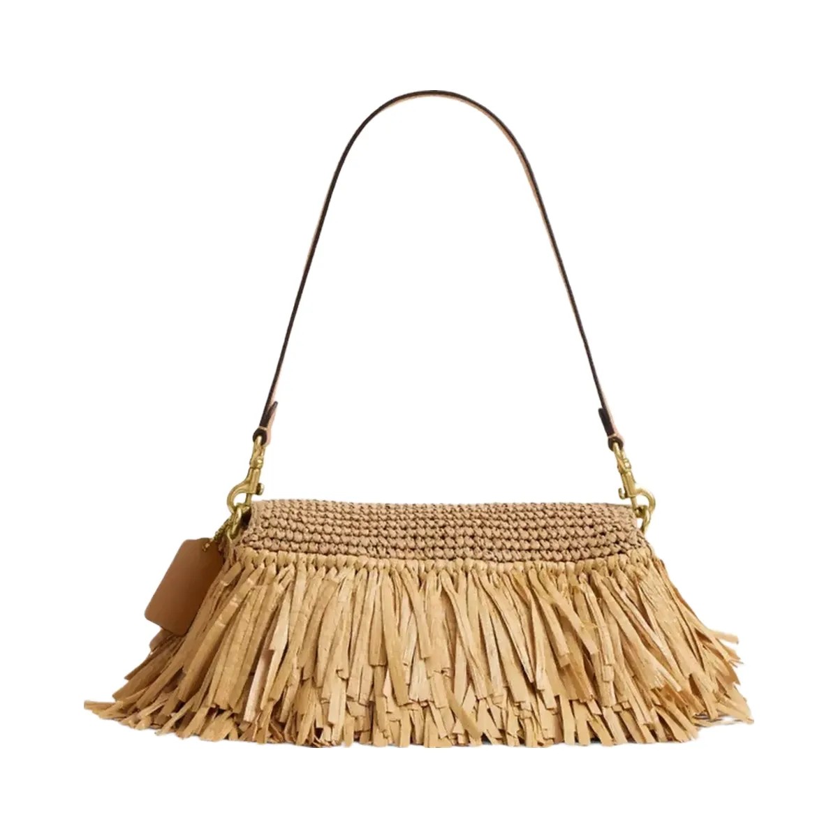 Coach Tabby Shoulder Bag 26 in Brass Natural - HypeFly India View 4