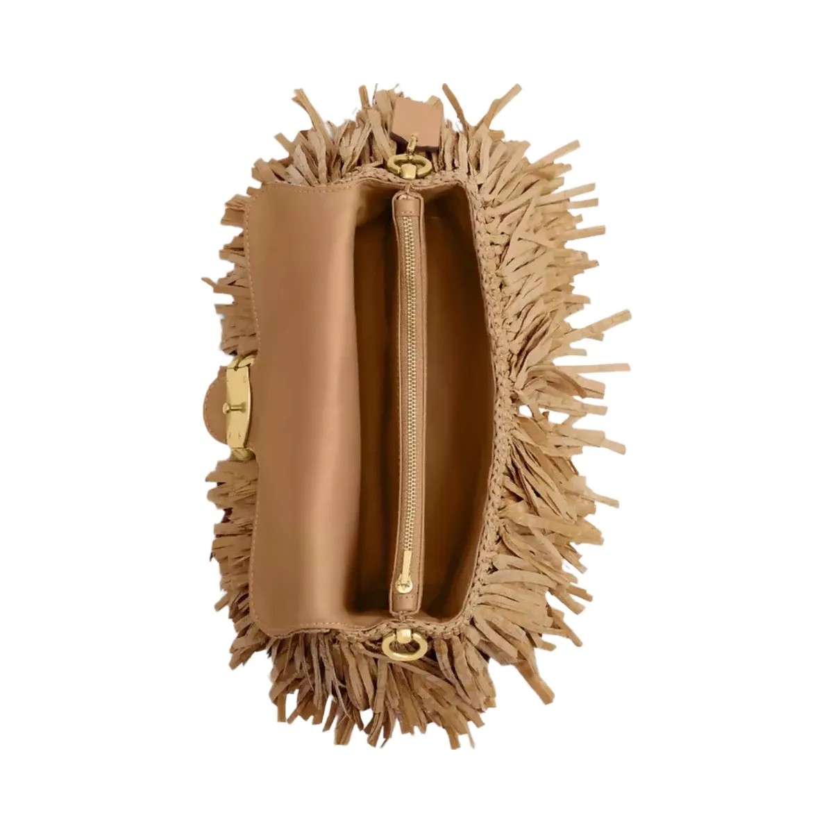 Coach Tabby Shoulder Bag 26 in Brass Natural - HypeFly India View 6