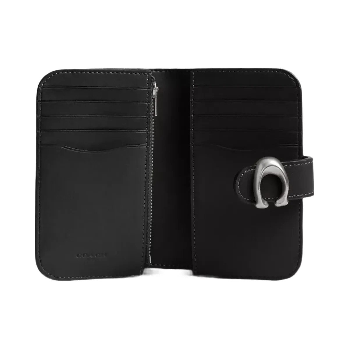 Coach Tabby Wallet in Silver Black - HypeFly India View 3