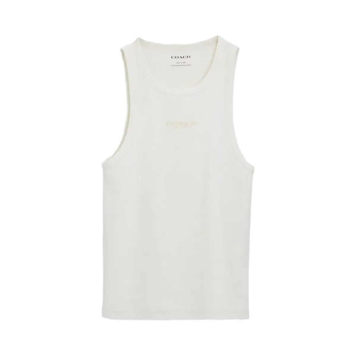 Coach Tank Top White - HypeFly India View 1