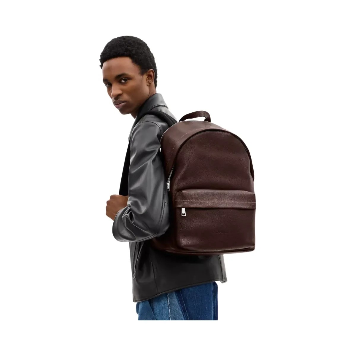 Coach Taylor Backpack in Silver Maple - HypeFly India View 4