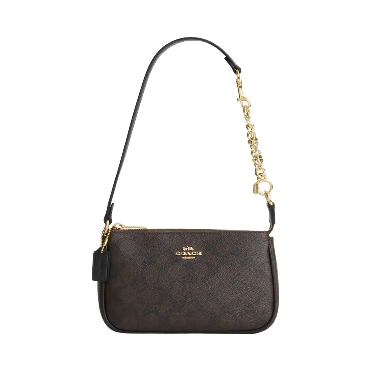 Coach Tea Rose Strap Extender in Gold Gold - HypeFly India View 2