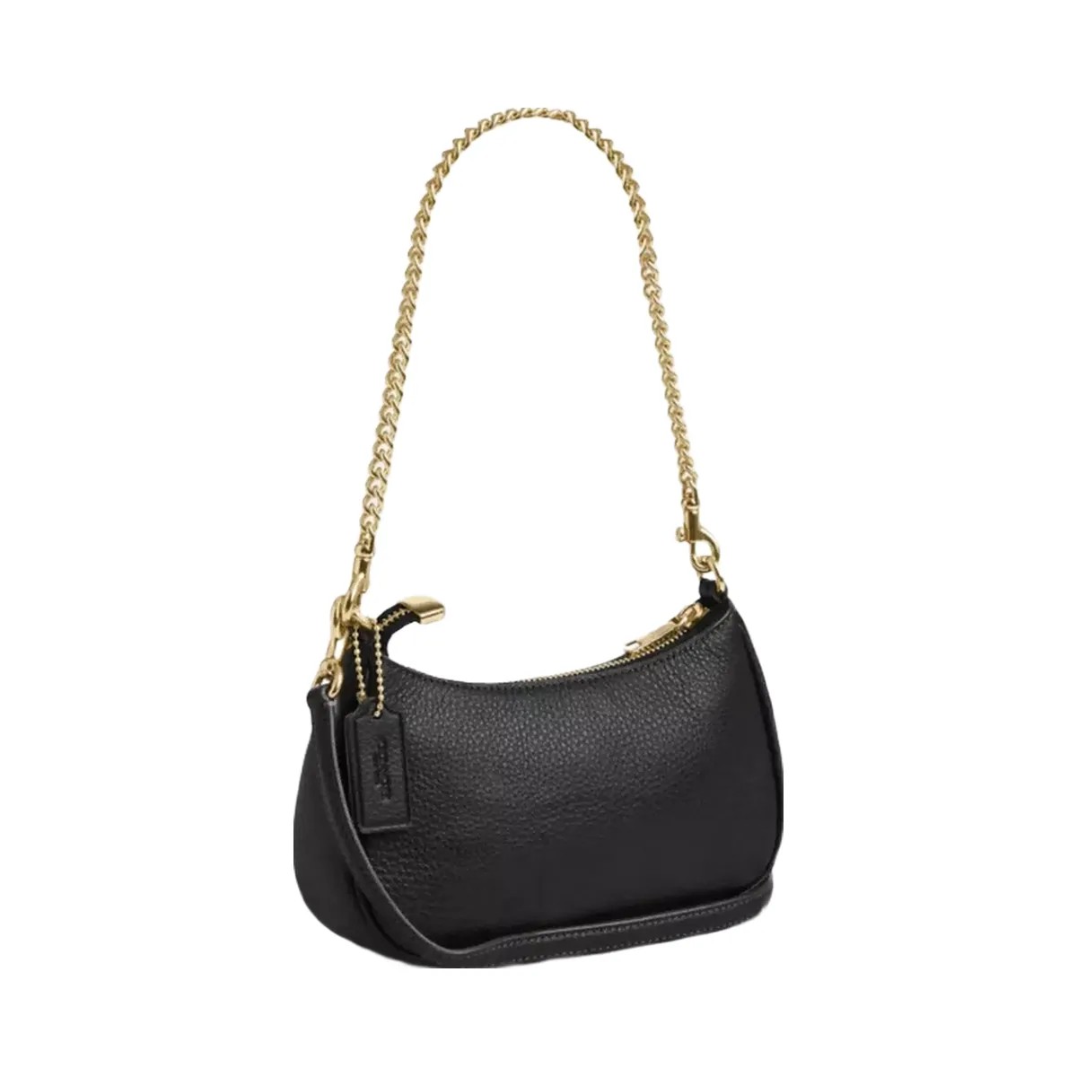 Coach Teri Mini Crossbody Bag in Gold Black - HypeFly India View 2