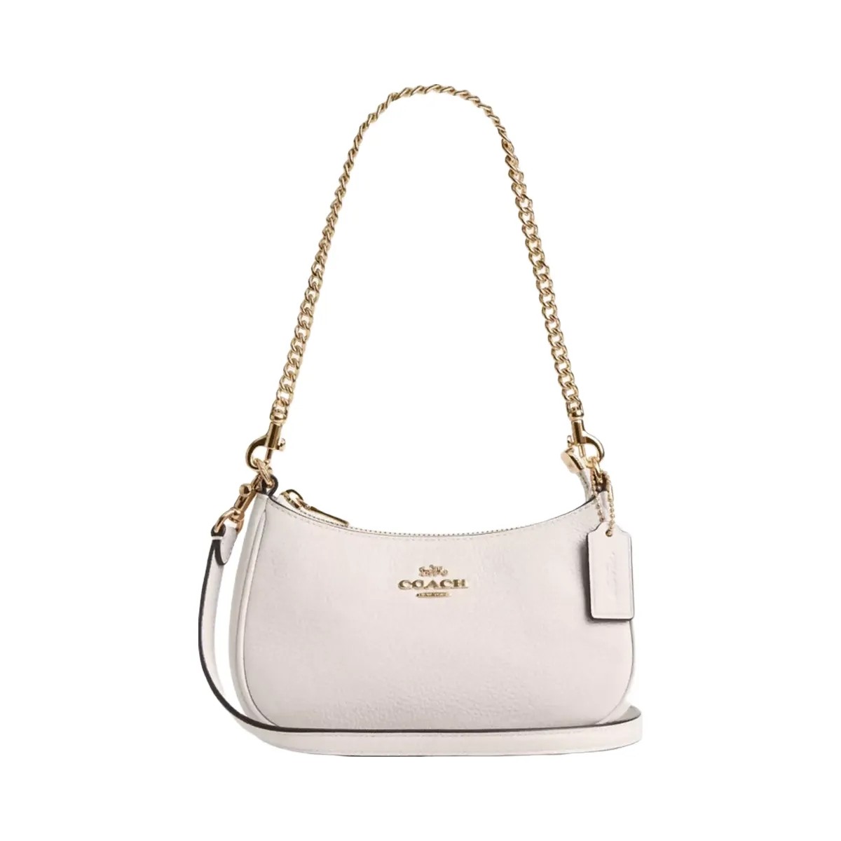 Coach Teri Mini Crossbody Bag in Gold Chalk - HypeFly India View 1
