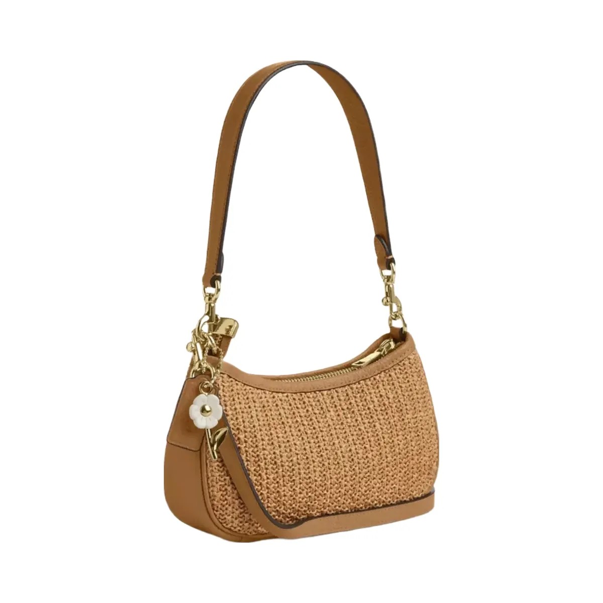 Coach Teri Mini Crossbody Bag in Gold Toast - HypeFly India View 2
