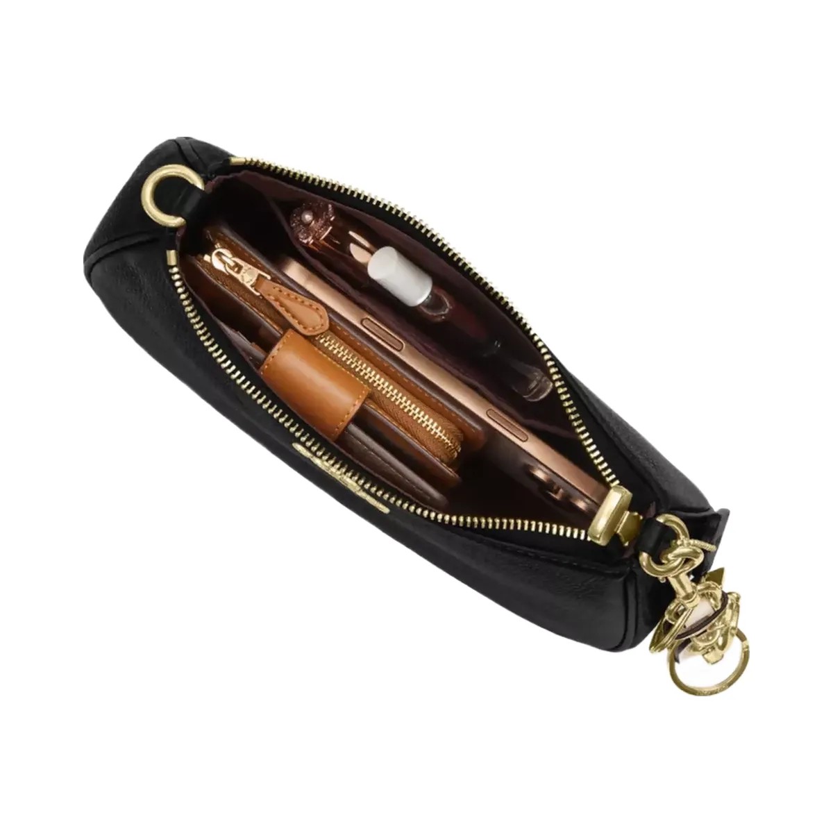 Coach Teri Shoulder Bag in Gold Black - HypeFly India View 3