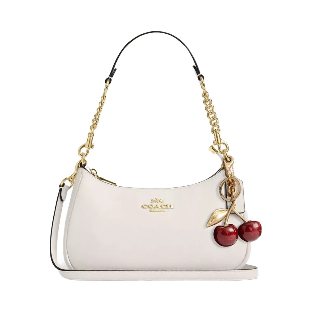 Coach Teri Shoulder Bag in Gold Chalk - HypeFly India View 6