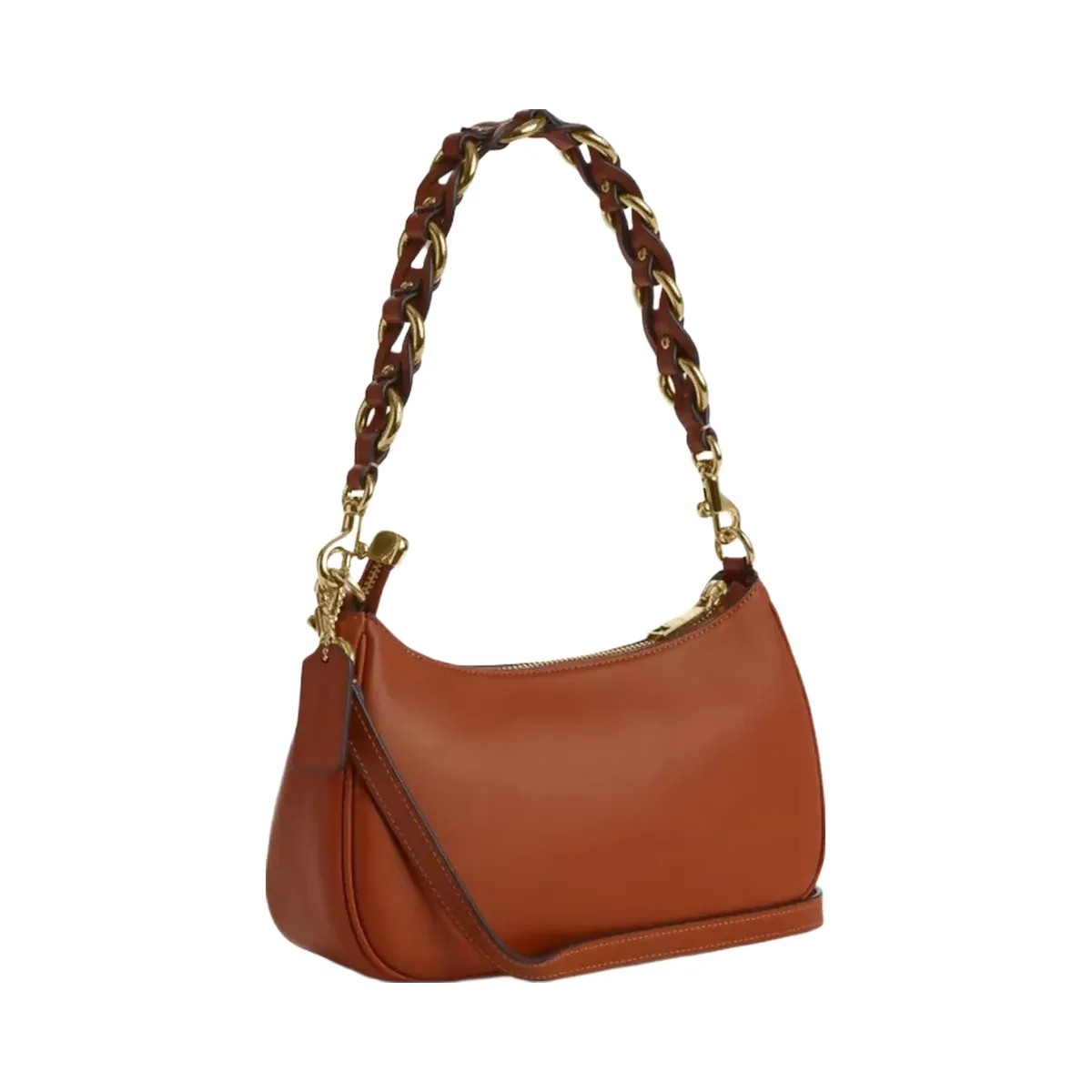 Coach Teri Shoulder Bag in Im Amber Brown - HypeFly India View 2
