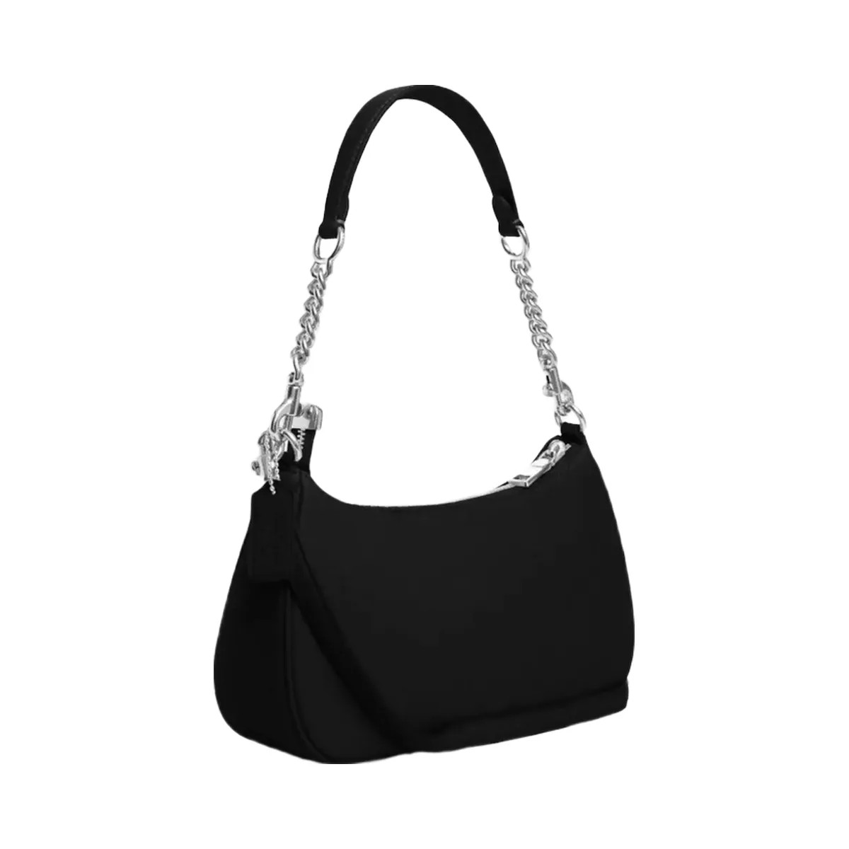 Coach Teri Shoulder Bag in Silver Black - HypeFly India View 2