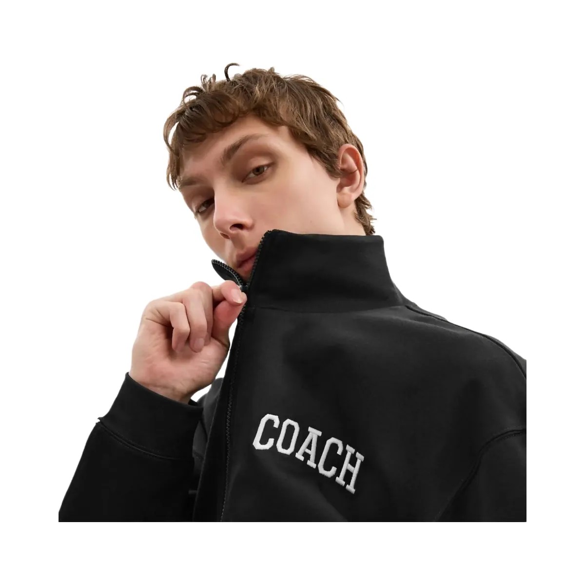 Coach Track Jacket Black - HypeFly India View 4