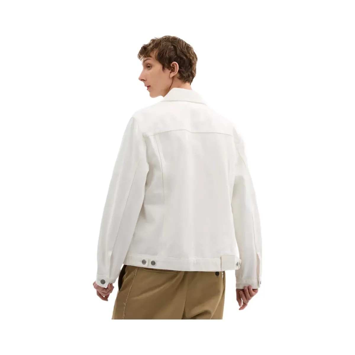 Coach Trucker Jacket in White - HypeFly India View 4