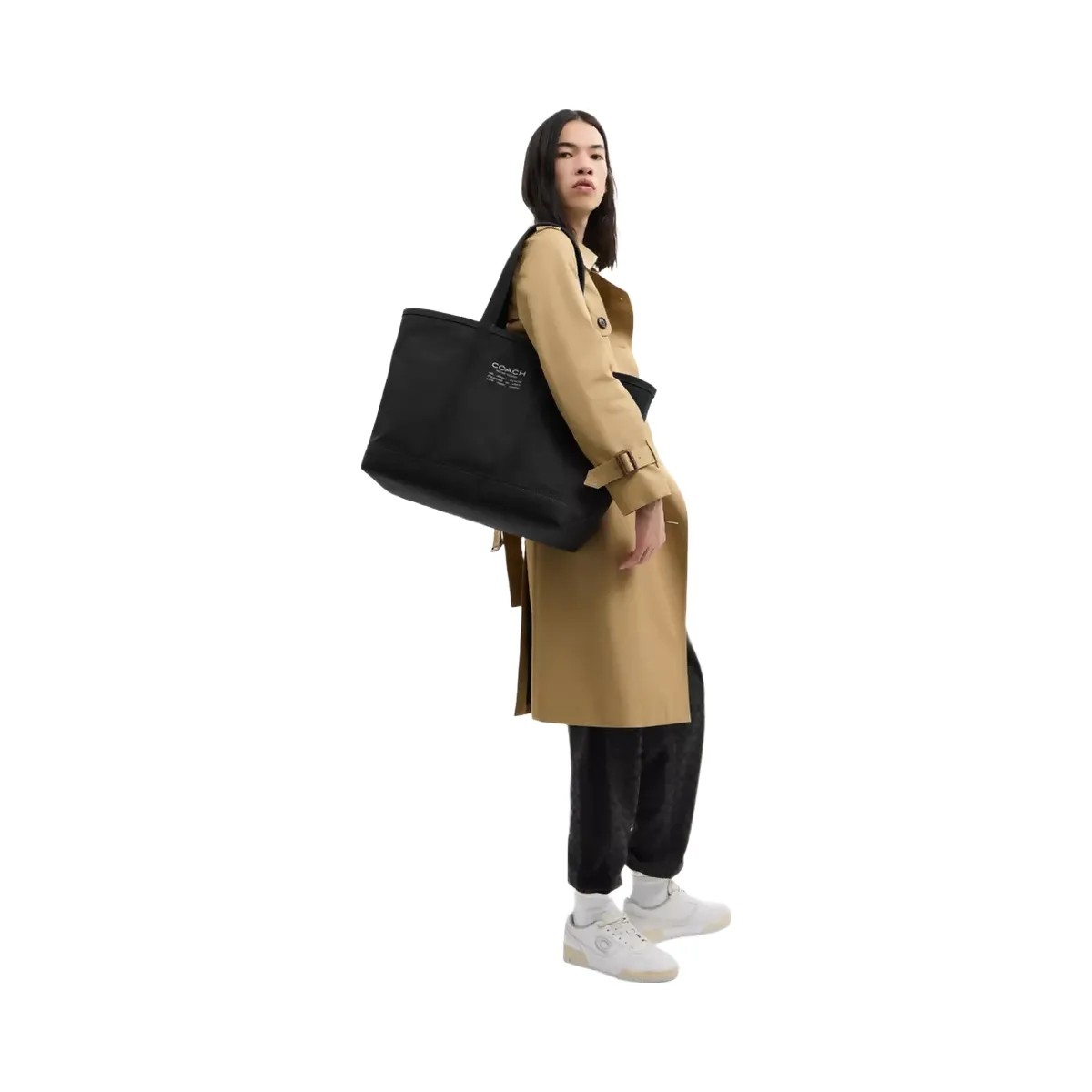 Coach Utility Tote in Black - HypeFly India View 5