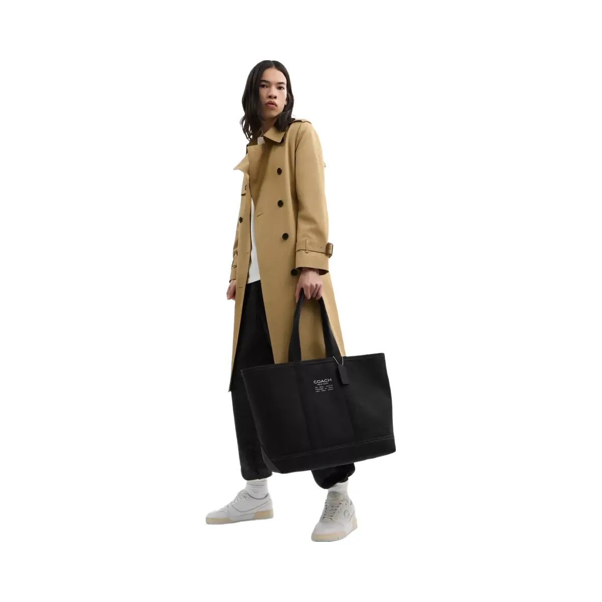 Coach Utility Tote in Black - HypeFly India View 6