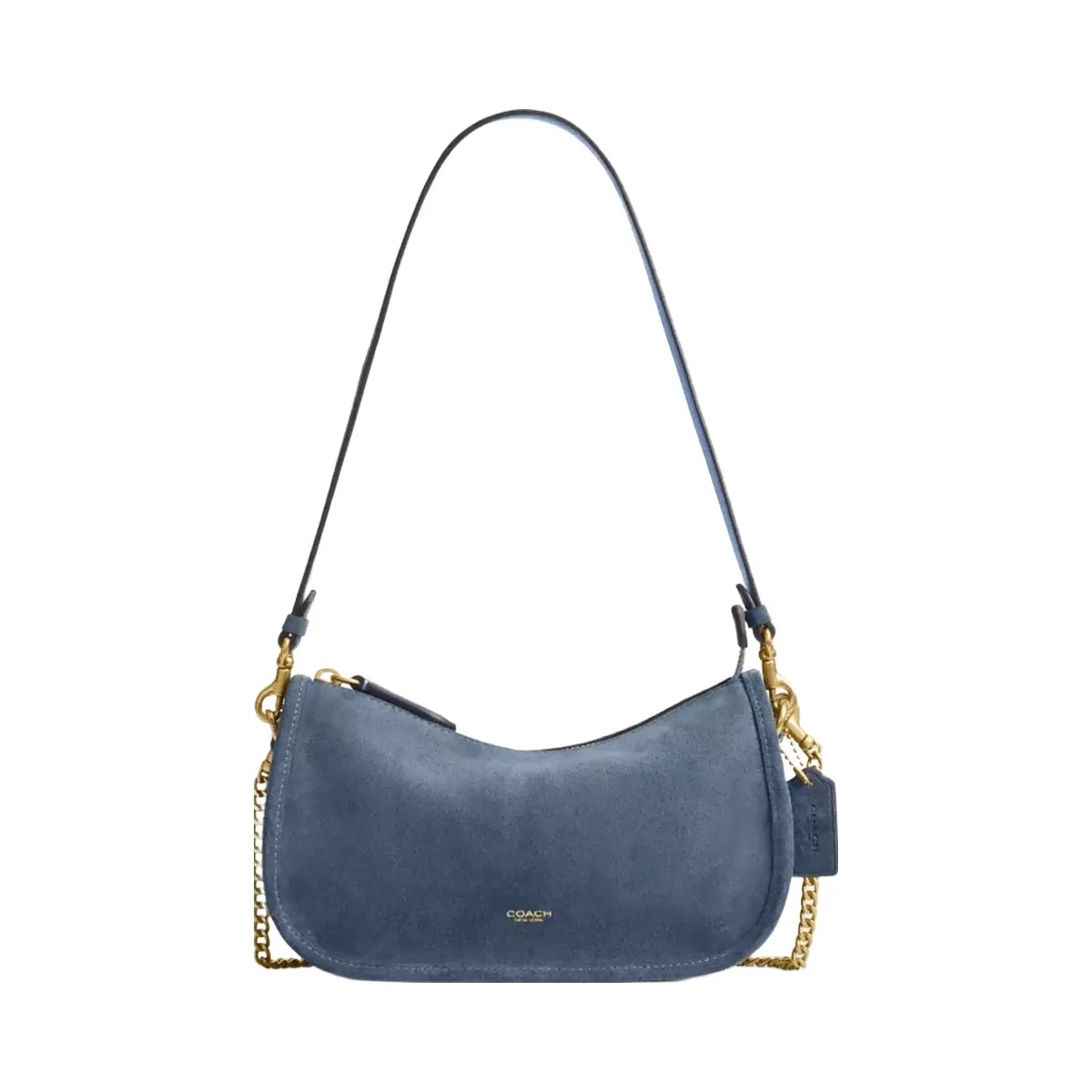 Coach Waverly Bag in Brass Light Denim - HypeFly India View 1