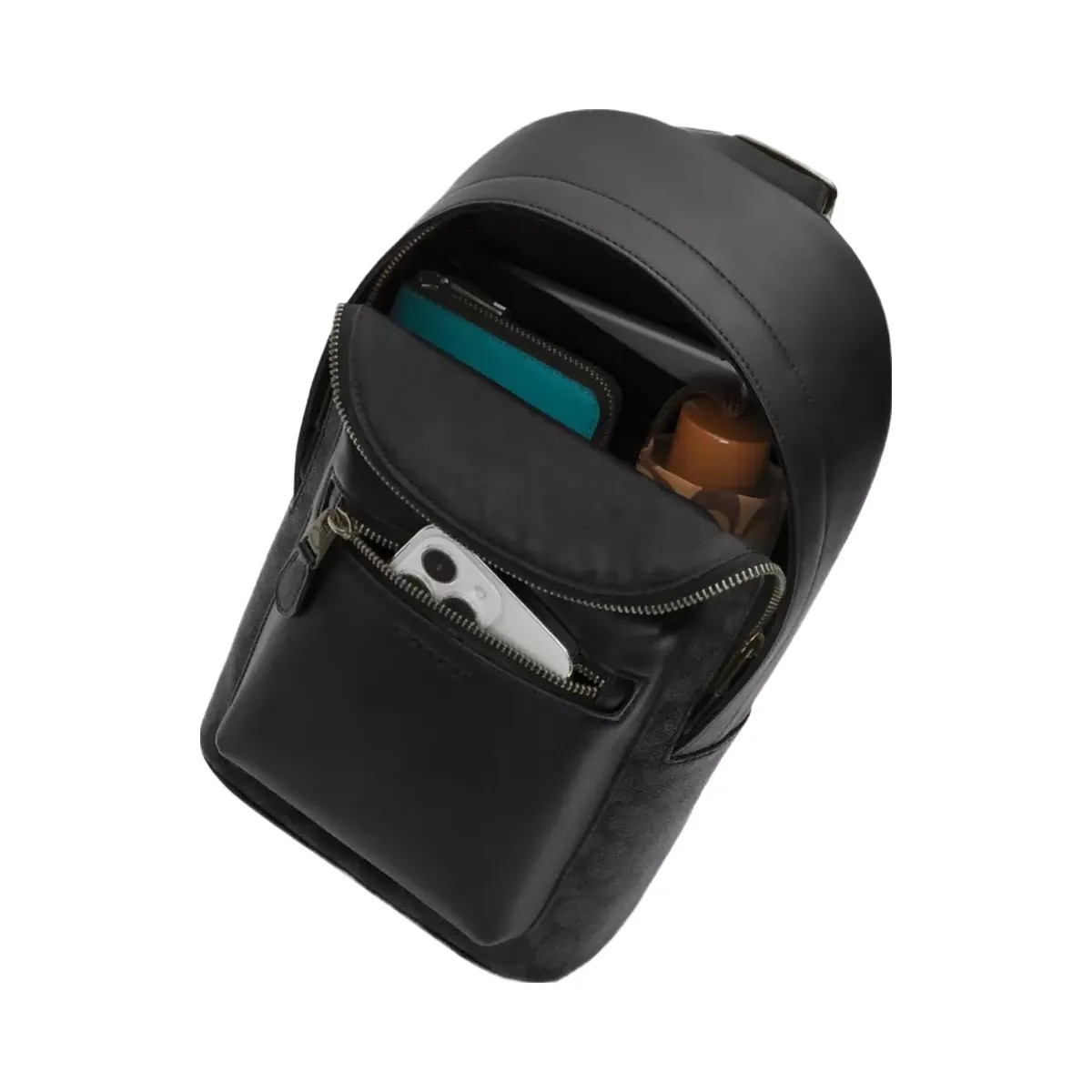 Coach West Pack in Gunmetal Black - HypeFly India View 3