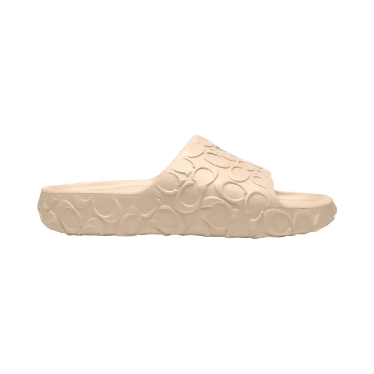 Coach Women's Bay Slide In Signature Ivory - HypeFly India View 1