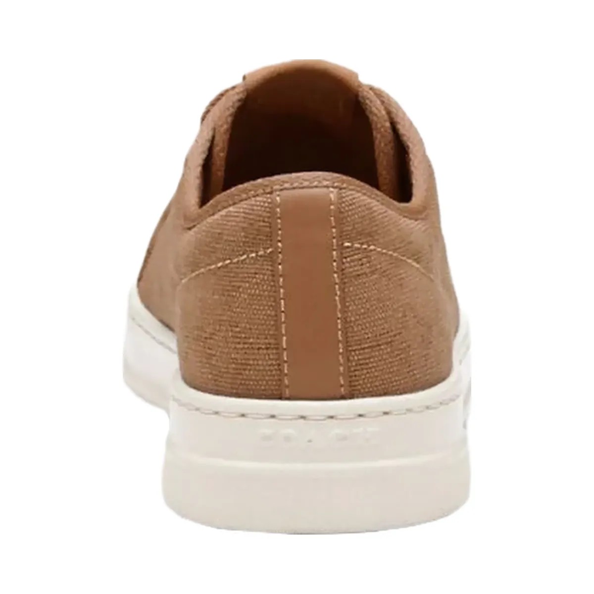 Coach Women's Canvas Sneaker Taupe - HypeFly India View 4