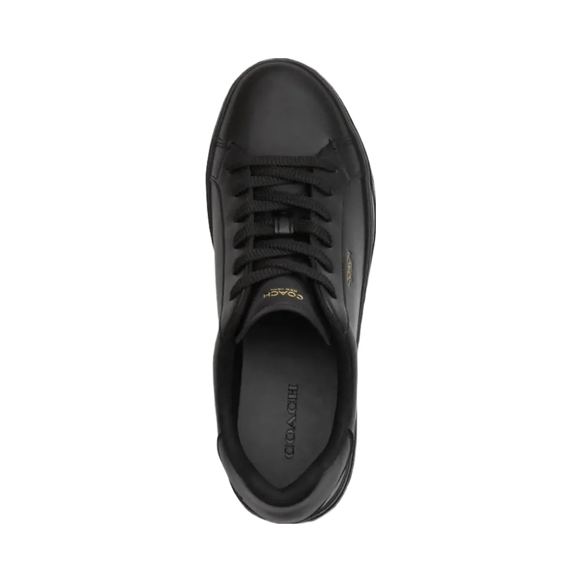 Coach Women's High Line Sneaker Black Black - HypeFly India View 3