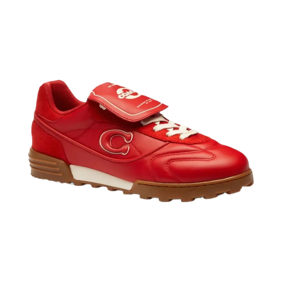 Coach Women's Match Sneaker Sport Red - HypeFly India View 2