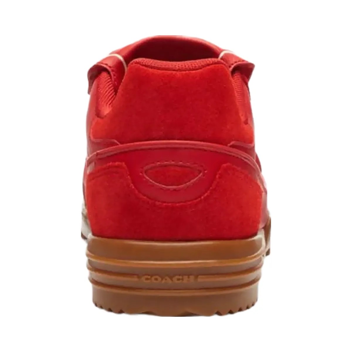 Coach Women's Match Sneaker Sport Red - HypeFly India View 4