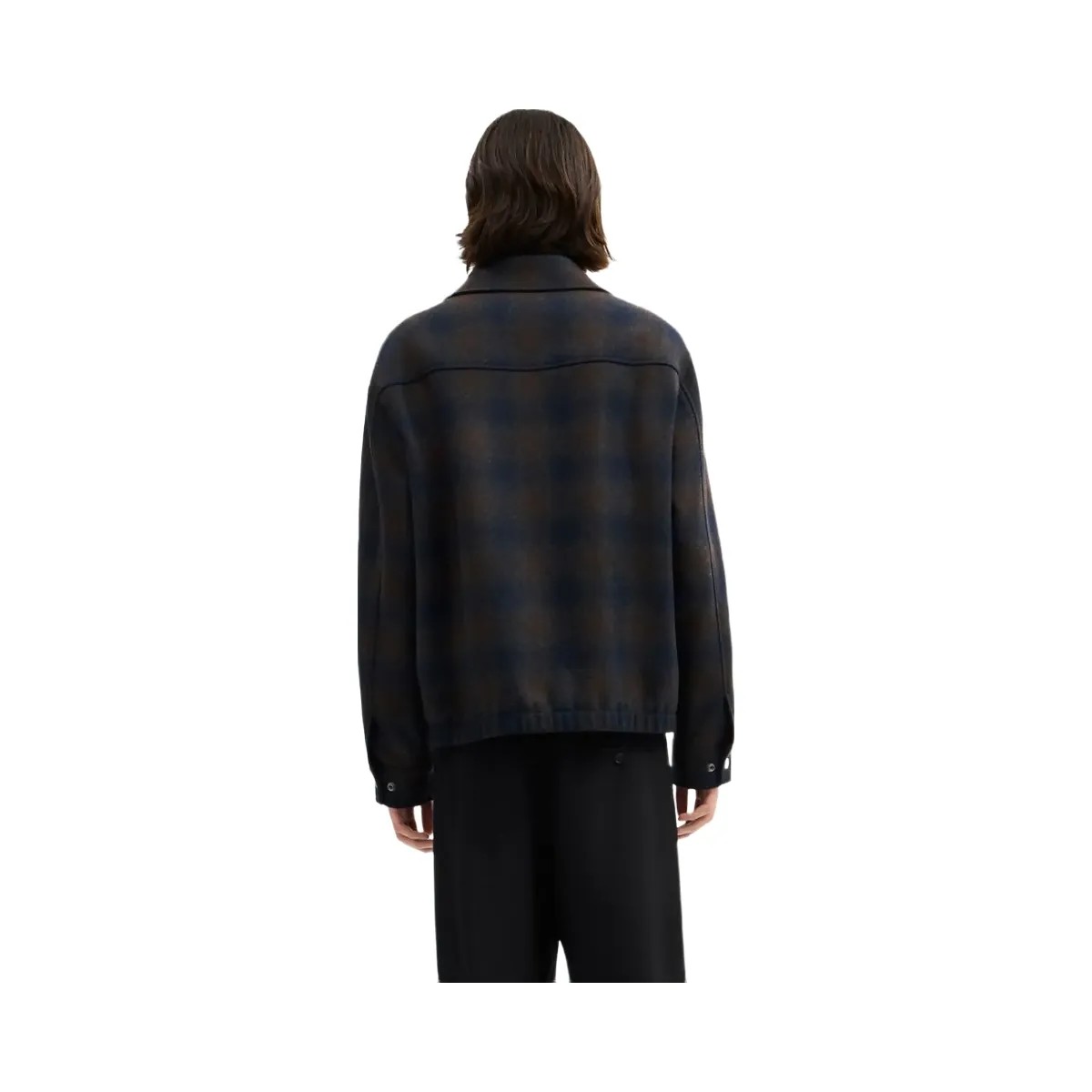 Coach Wool Short Jacket Brown - HypeFly India View 3