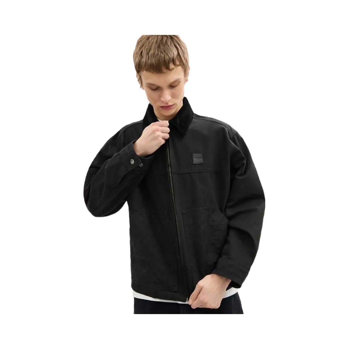 Coach Work Jacket Black - HypeFly India View 4