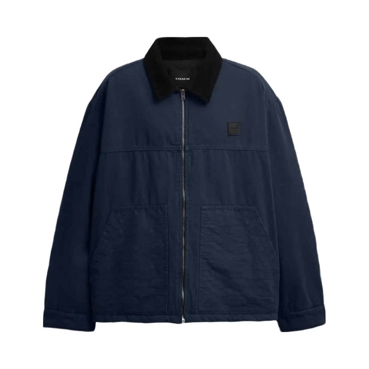 Coach Work Jacket With Quilted Lining Navy - HypeFly India View 1