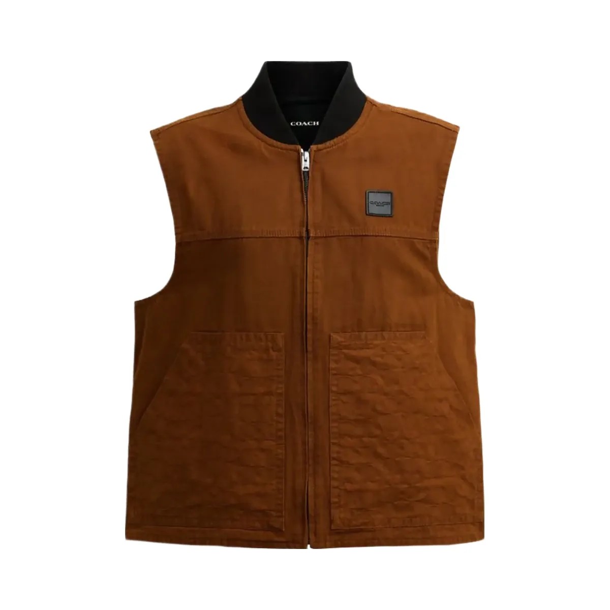 Coach Work Vest Brown - HypeFly India View 1
