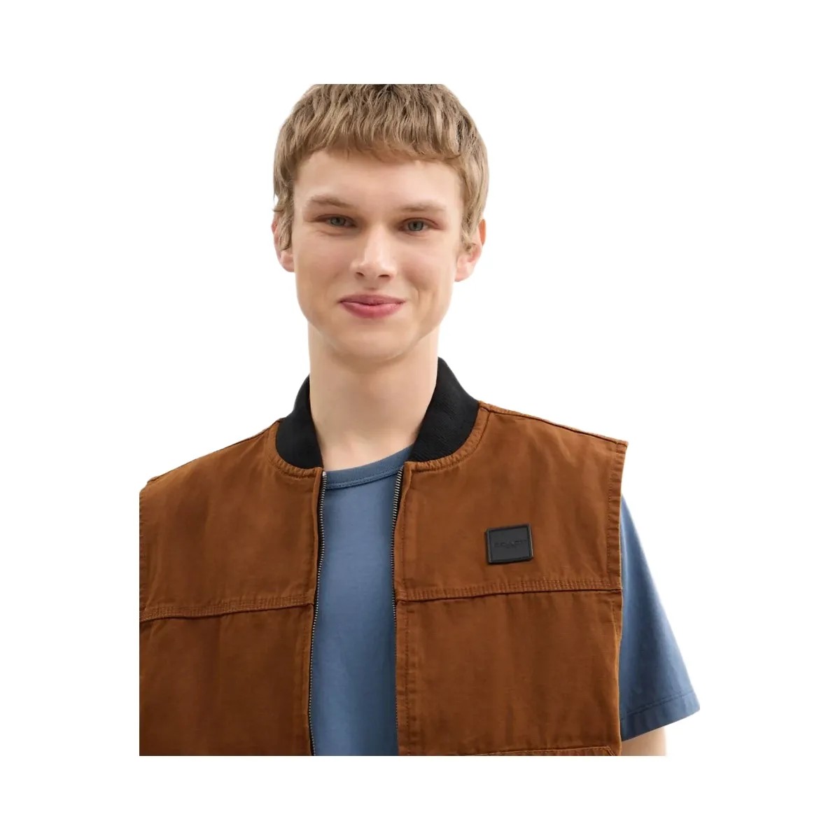 Coach Work Vest Brown - HypeFly India View 4