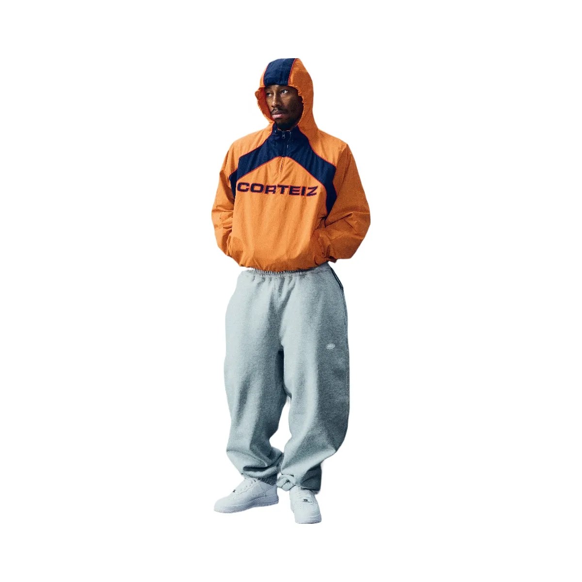 Corteiz Formation Windbreaker Orange - HypeFly India View 4