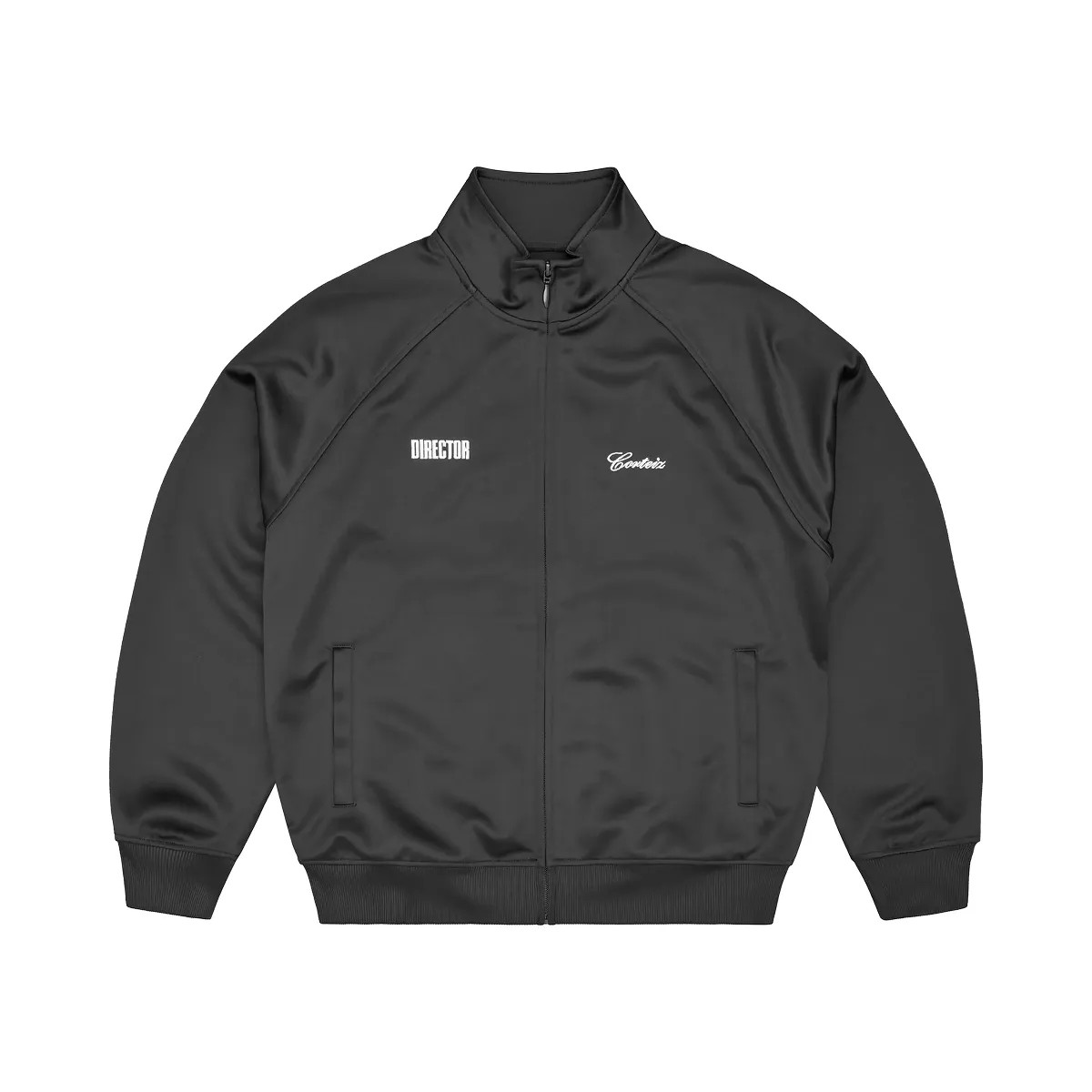 Corteiz Gabriel Moses Track Jacket Black - HypeFly India View 2