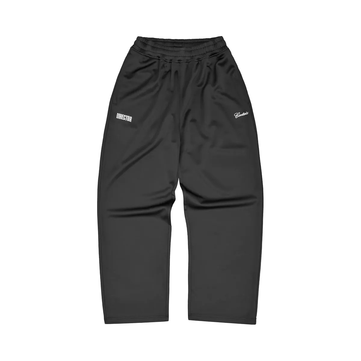 Corteiz Gabriel Moses Track Pant Black - HypeFly India View 1
