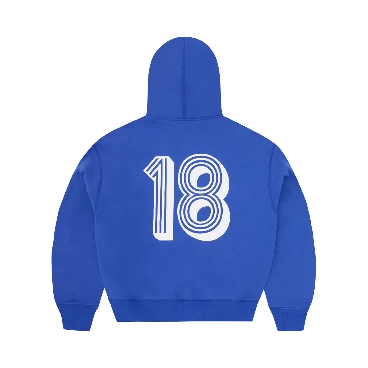 Corteiz Ghini Zip Hoodie Royal Blue - HypeFly India View 2