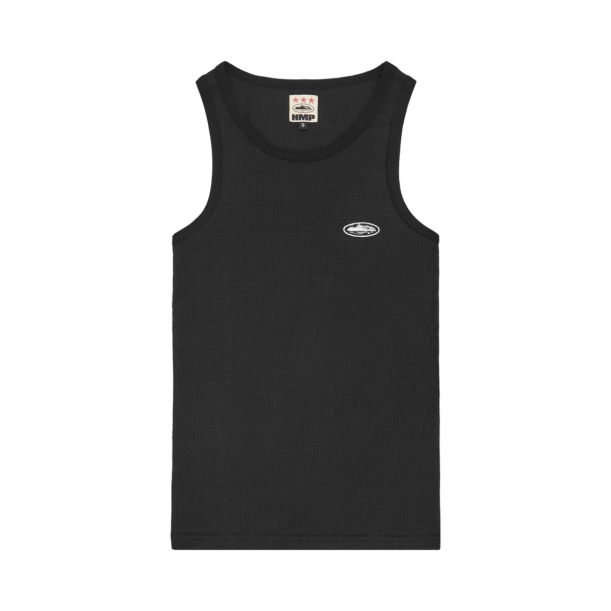 Corteiz Hmp Essentials Tank Top Black - HypeFly India View 1