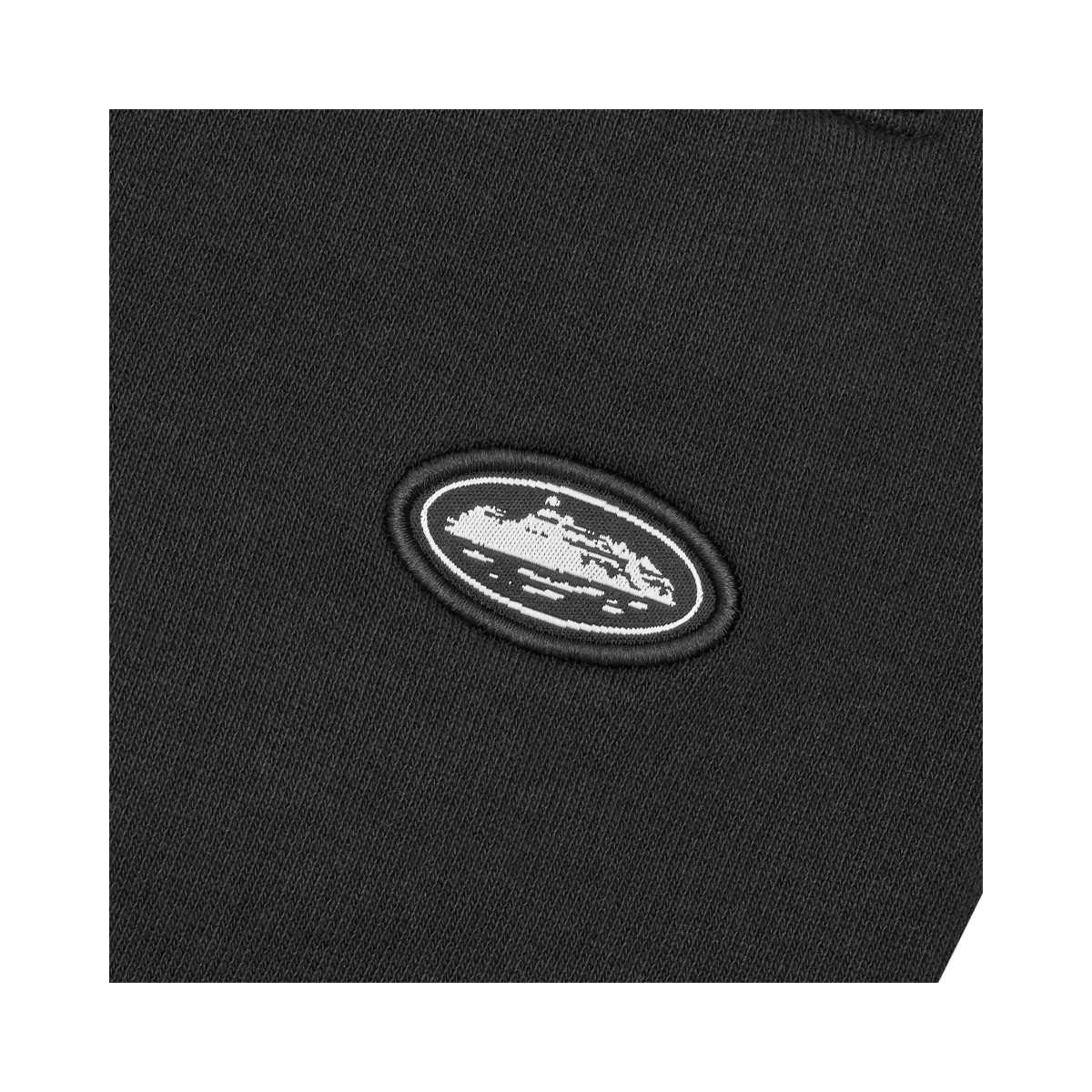 Corteiz Mini Island Sweatshort Black - HypeFly India View 3