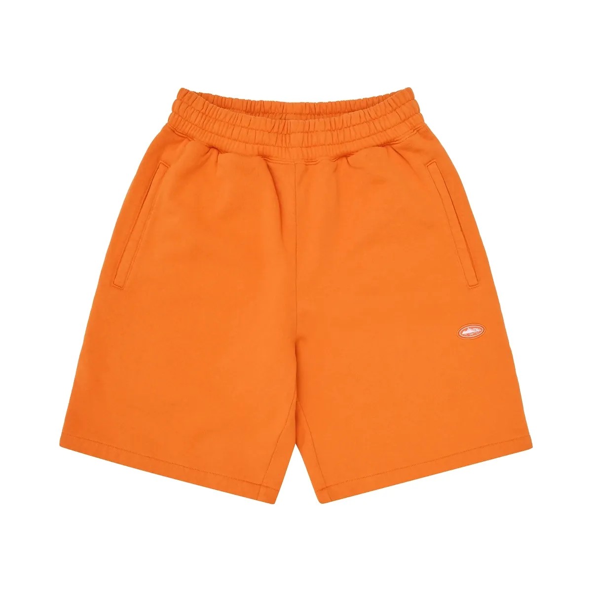 Corteiz Mini Island Sweatshort Orange - HypeFly India View 1