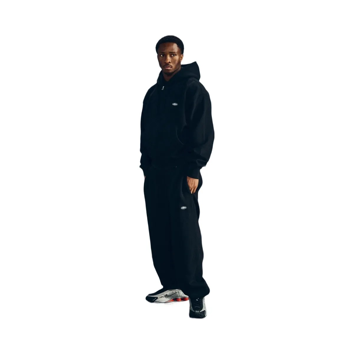 Corteiz Mini Island Zip Hoodie Black - HypeFly India View 4