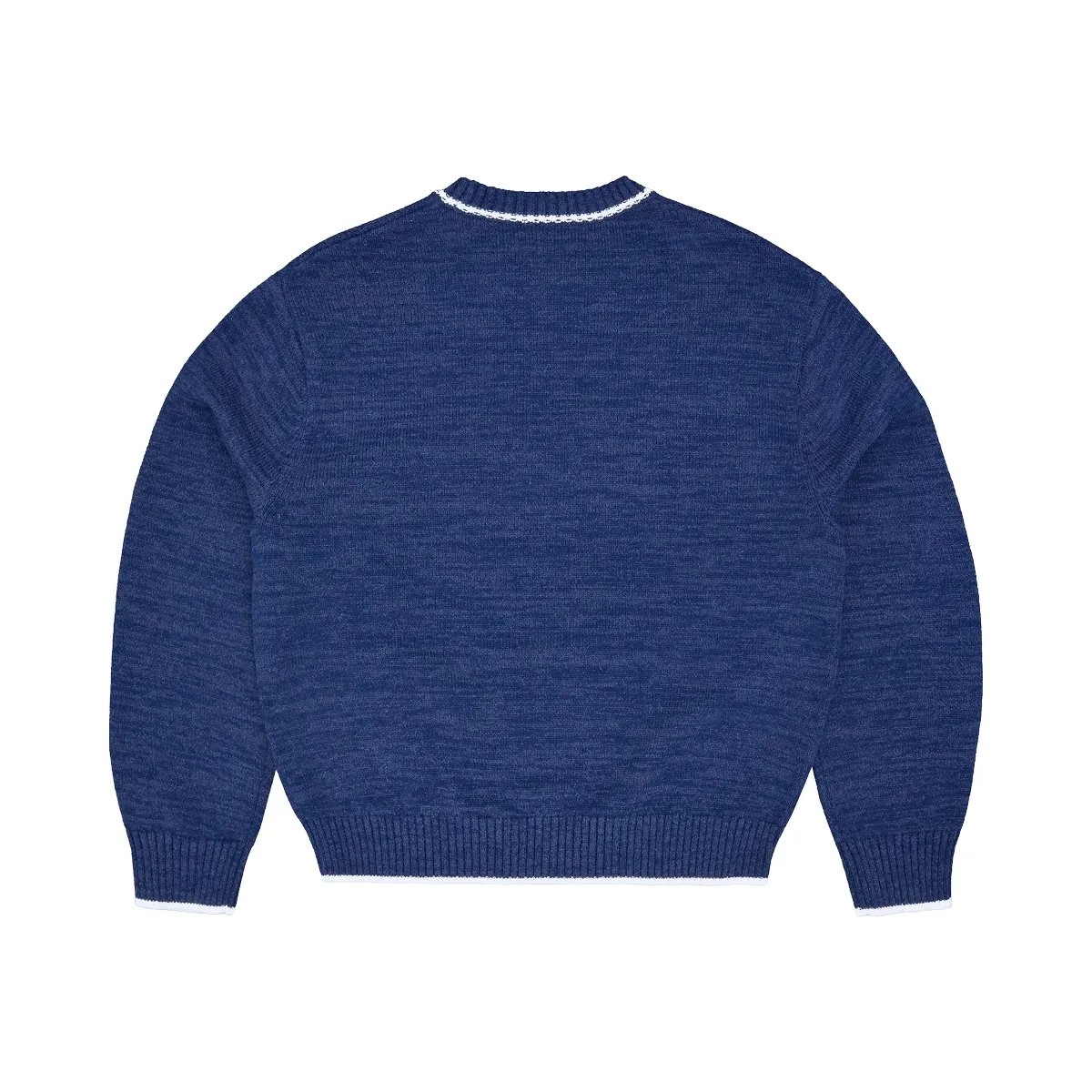 Corteiz Rslm Knit Crewneck Navy - HypeFly India View 2