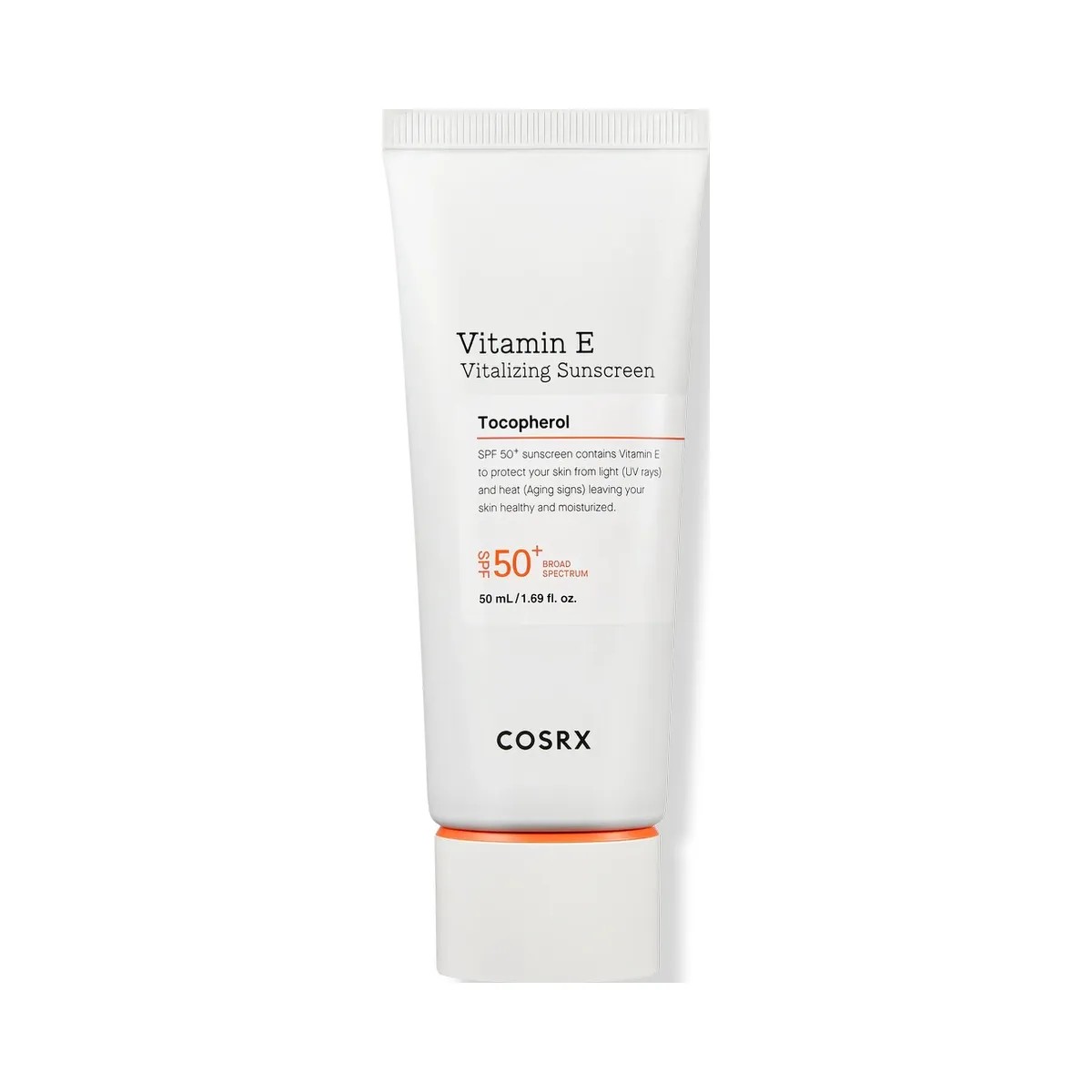 COSRX Vitamin E Vitalizing Sunscreen SPF 50+ - HypeFly India View 1