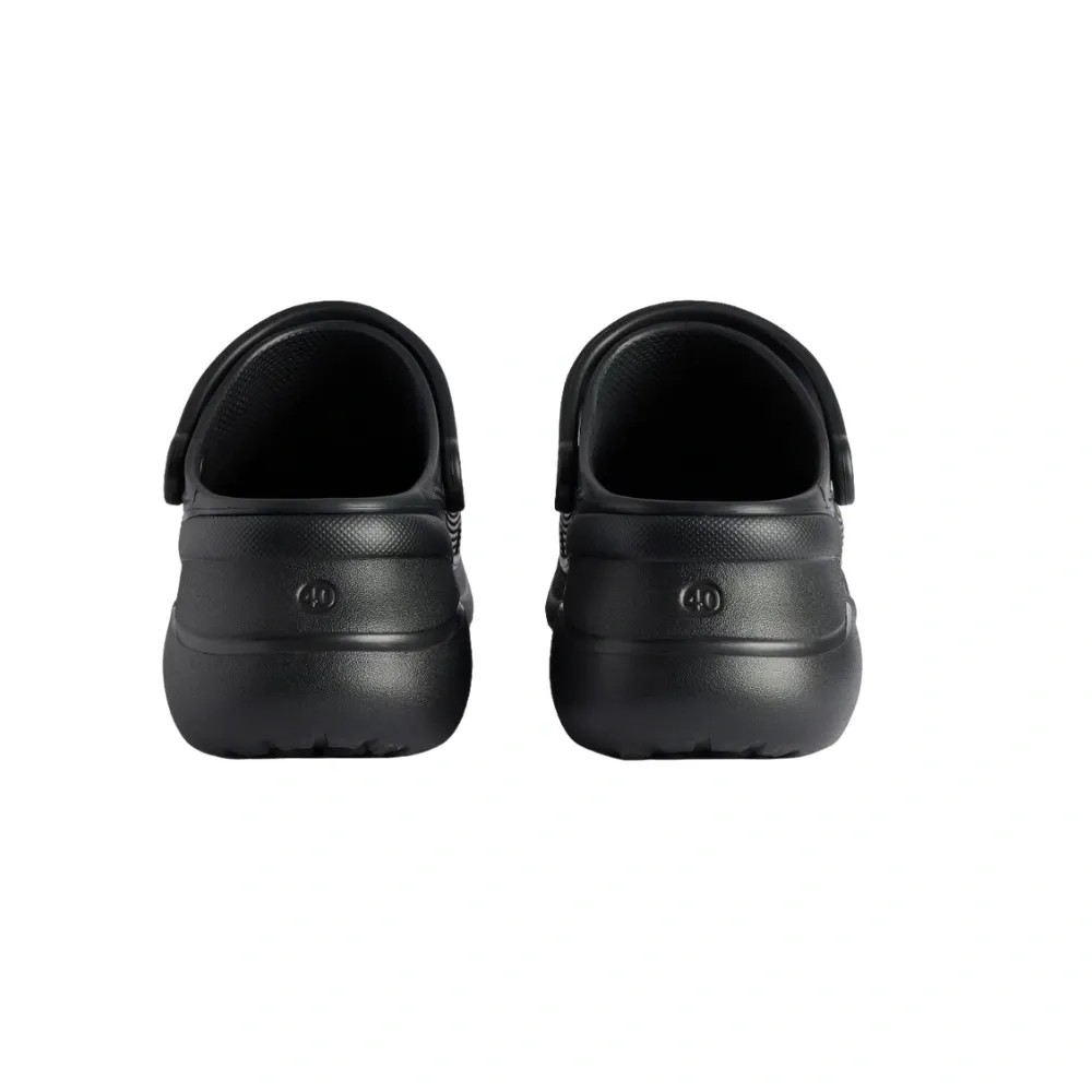 Crocs x Balenciaga Mule Jibbitz 'Black' - HypeFly India View 4