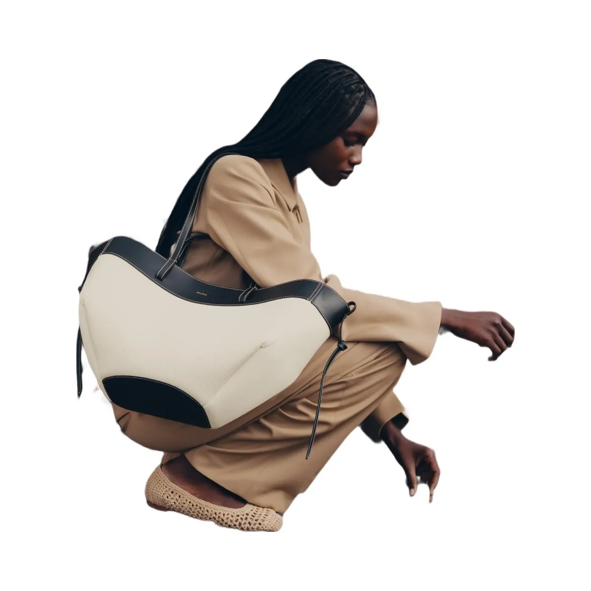 Polène Cyme 'Black Canvas' - HypeFly India View 3