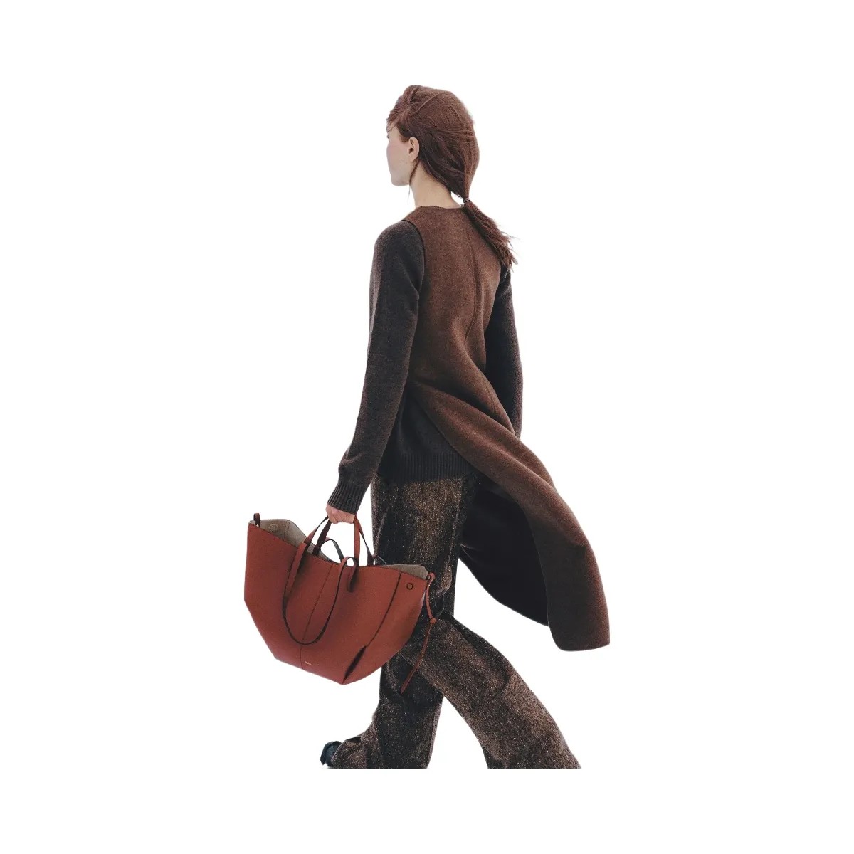 Polène Cyme 'Textured Red Clay' - HypeFly India View 4